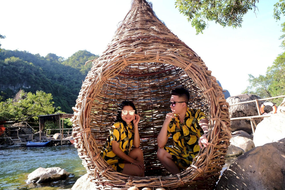 Enjoying a picnic beside the spring offers a peaceful moment surrounded by pristine forest and gentle flowing waters